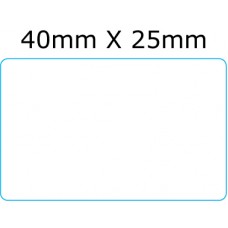 40mm X 25mm Thermal Barcode Label