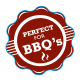 'Perfect For BBQ's'  2,000 Labels