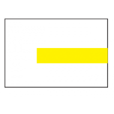 Generic Shelf-Edge Labels (SEL's) on rolls - Plain Yellow Bar